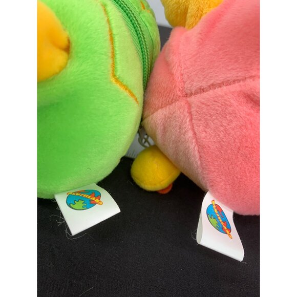 Plushland March of Dimes Harry Jr, Harry the III Easter 2003 Pink Green Eggs Plu - Picture 10 of 13